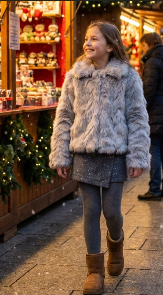 Fur Grey Jacket
